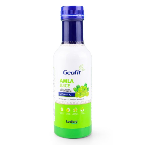 Geofit Amla Juice for Natural Immunity and Digestion Booster, Rich In Vitamin C, No Added Sugar
