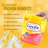 Geofit Banana Flavoured Protein Powder Enriched With Multivitamin, Multimineral , Choline, L-Carnitine & Myo-Inositol, Helps To Support Nutritional Requirement of Body -250g
