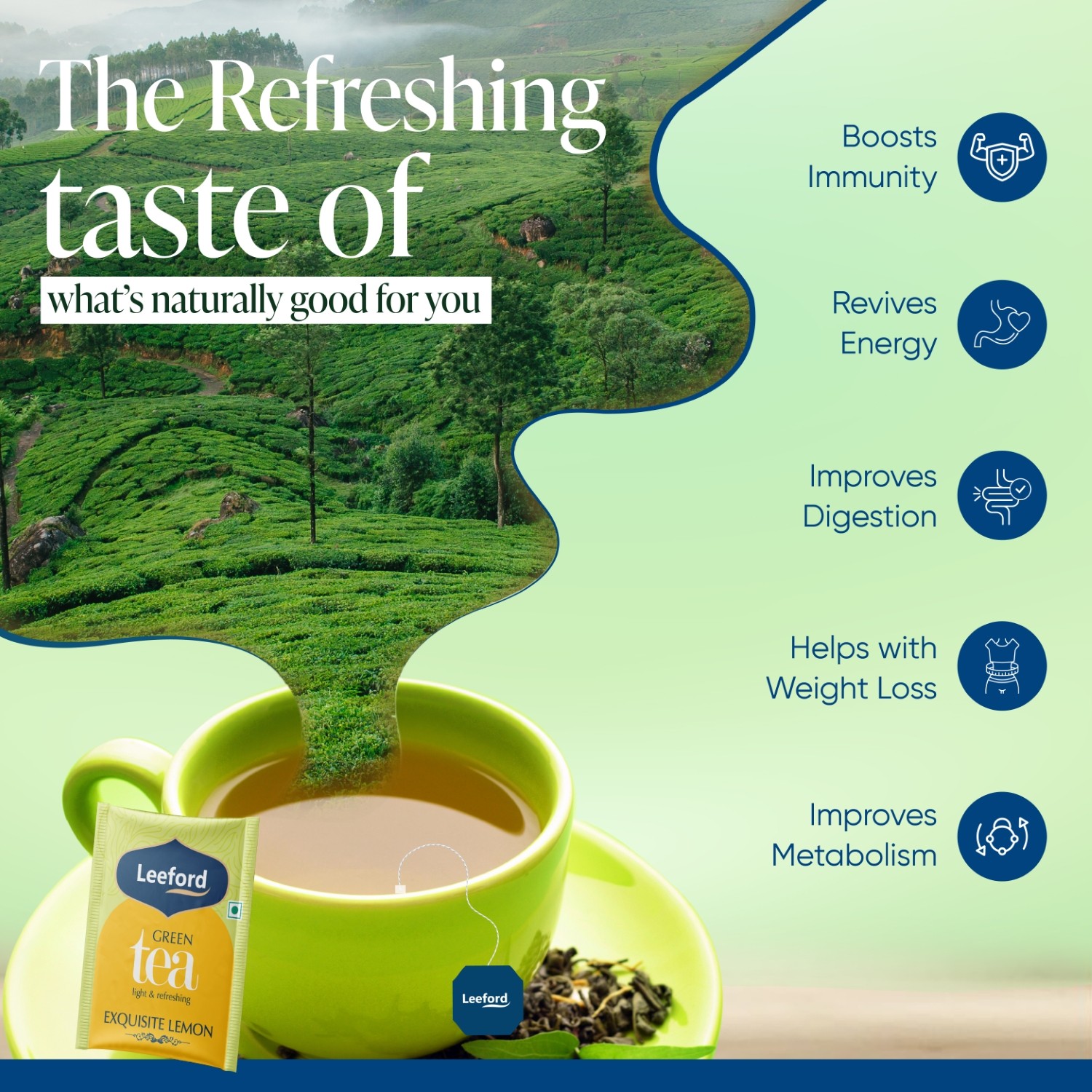 Lemon Green tea