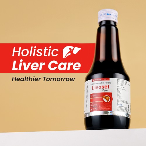Livoset Ayurvedic Syrup for Healthy Liver, Improves Digestion & Appetite 200ml