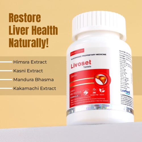 Livoset Tablets Liver Protective Formula 60 Tablets