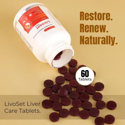Livoset Tablets Liver Protective Formula 60 Tablets