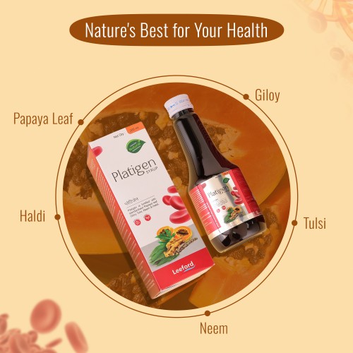 Platigen Syrup for Platelet Enhancer and Immunity Booster for Best Results In Dengue 200ml