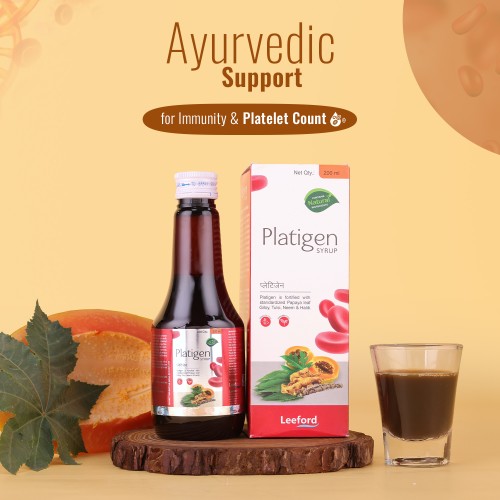 Platigen Syrup for Platelet Enhancer and Immunity Booster for Best Results In Dengue 200ml