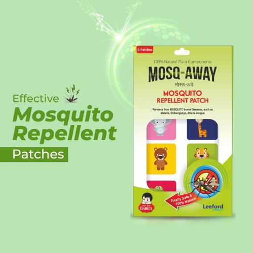 Mosq Away Natural Mosquito Repellent Patches for Kids