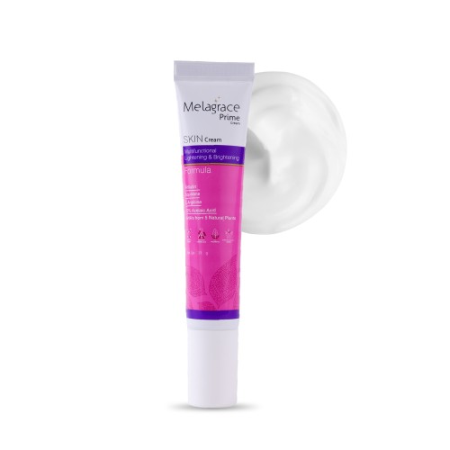 Melagrace Prime Brightening Cream 15g – Arbutin, AHA & Azelaic Acid
