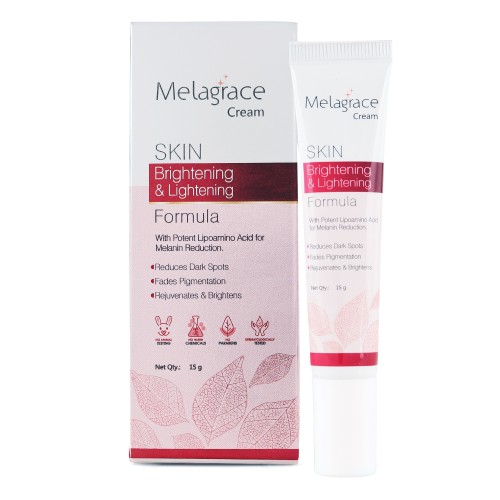 Melagrace 15g Brightening Cream – Niacinamide Formula for Spot Removal