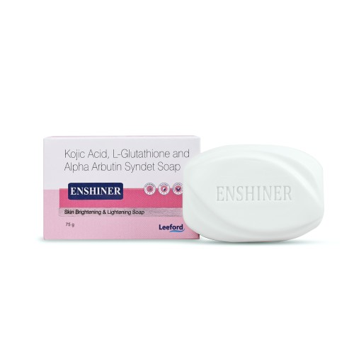 Enshiner Skin Brightening Soap 75g - Fade Dark Spots & Clear Skin Tone