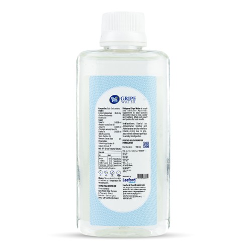 Kidogem Gripe Water 150ml - Ayurvedic Gripe Water for Baby Gas Relief & Colic Aid